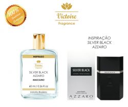 VICTOIRE 69 / INSPIRADO SILVER BLACK MASCULINO AZZARO  30 ML